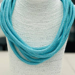 Statement 8-Strand Necklace - Turquoise Necklaces TWO FORTY TWO