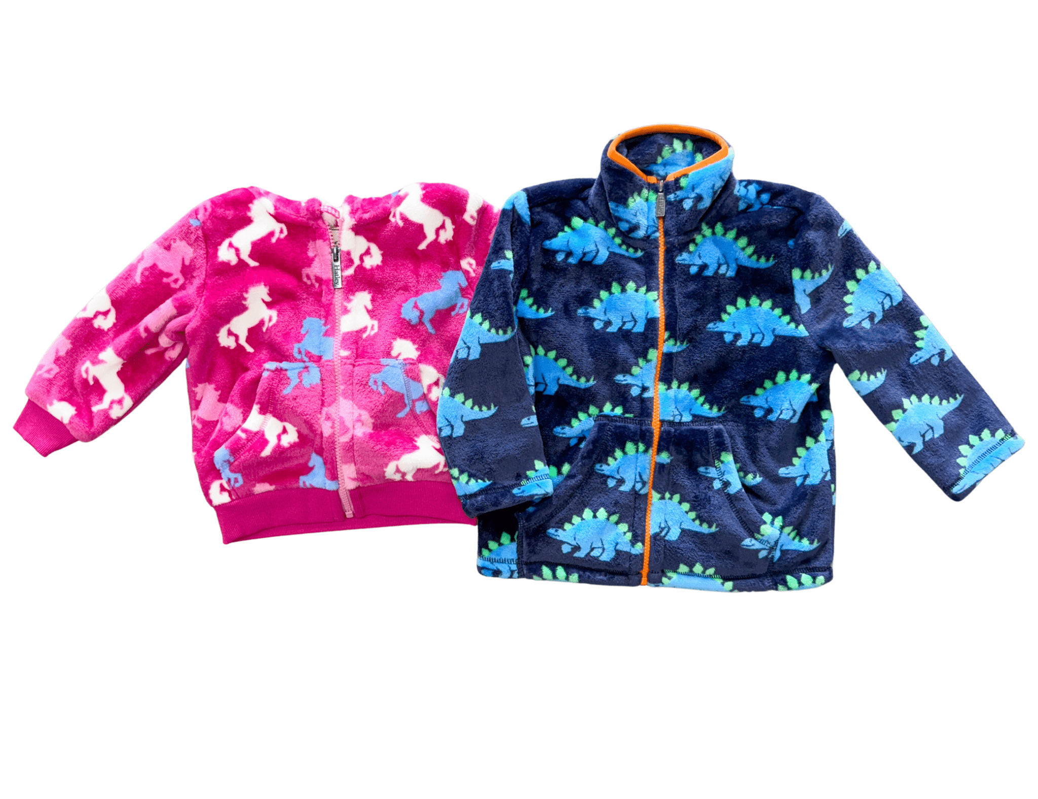 Stegosaurus Fuzzy Fleece Zip - Up Jacket - Sugar Babies Children's Boutique/Meg's Shoppe