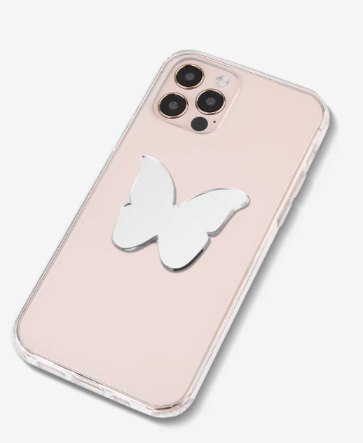 Stick-On Mirror Phone Decal - Butterfly Misc Accessories Ellie Rose