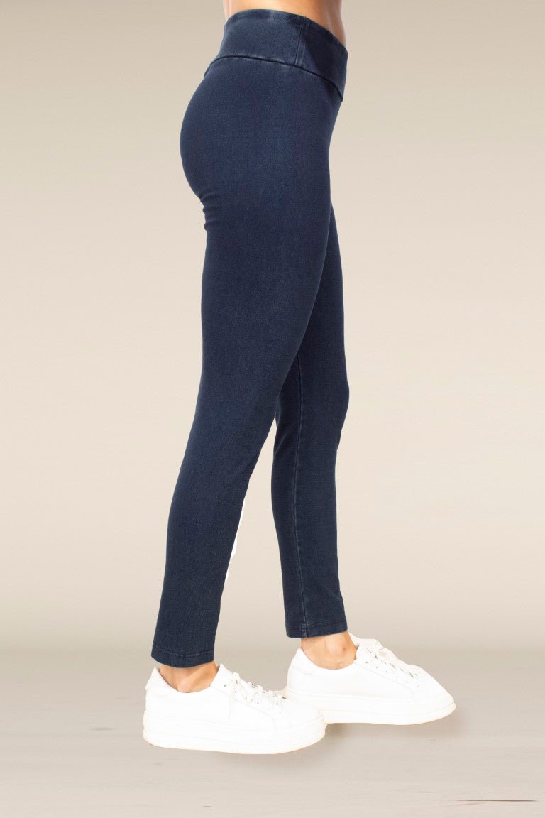 Stonewash Cotton Knits Easy Pant - Denim Pants Habitat