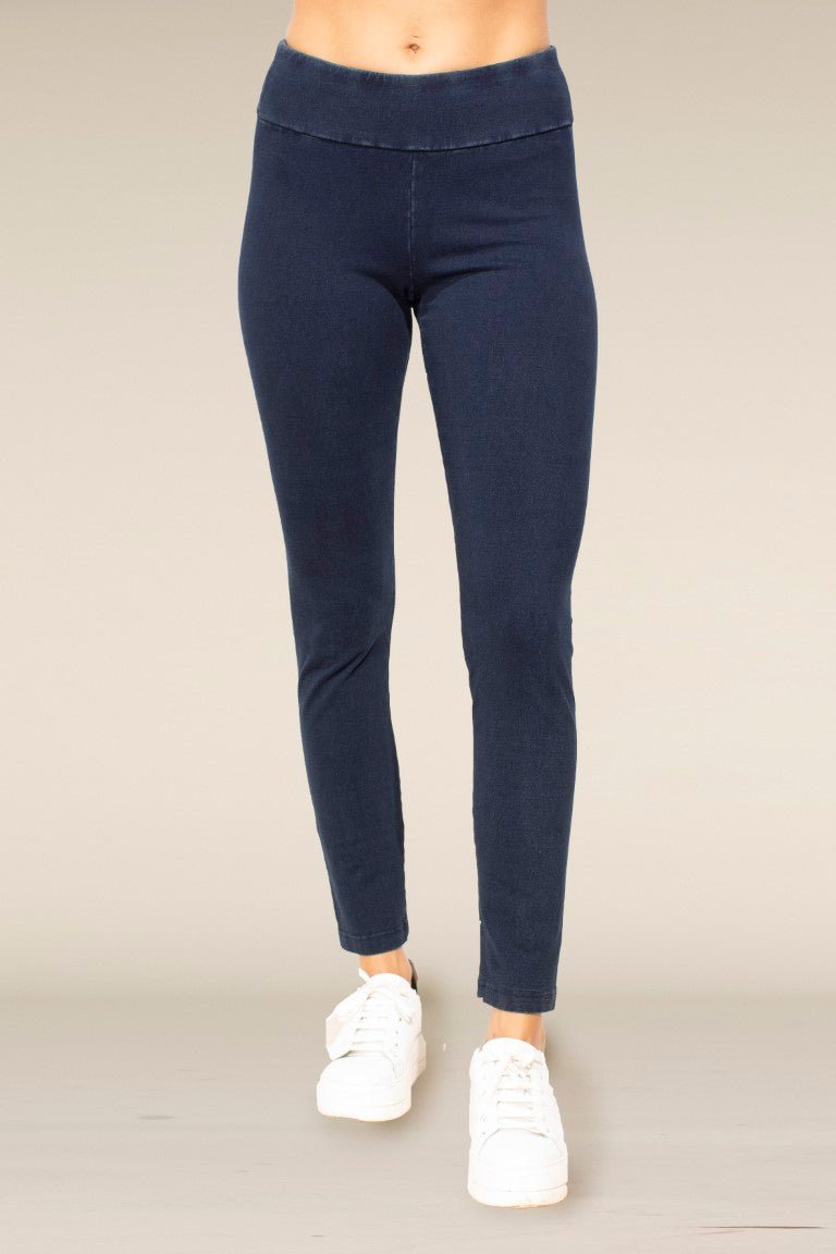Stonewash Cotton Knits Easy Pant - Denim Pants Habitat