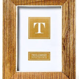 Striated Textured Frame - 5x7 Home Decor Two's Company