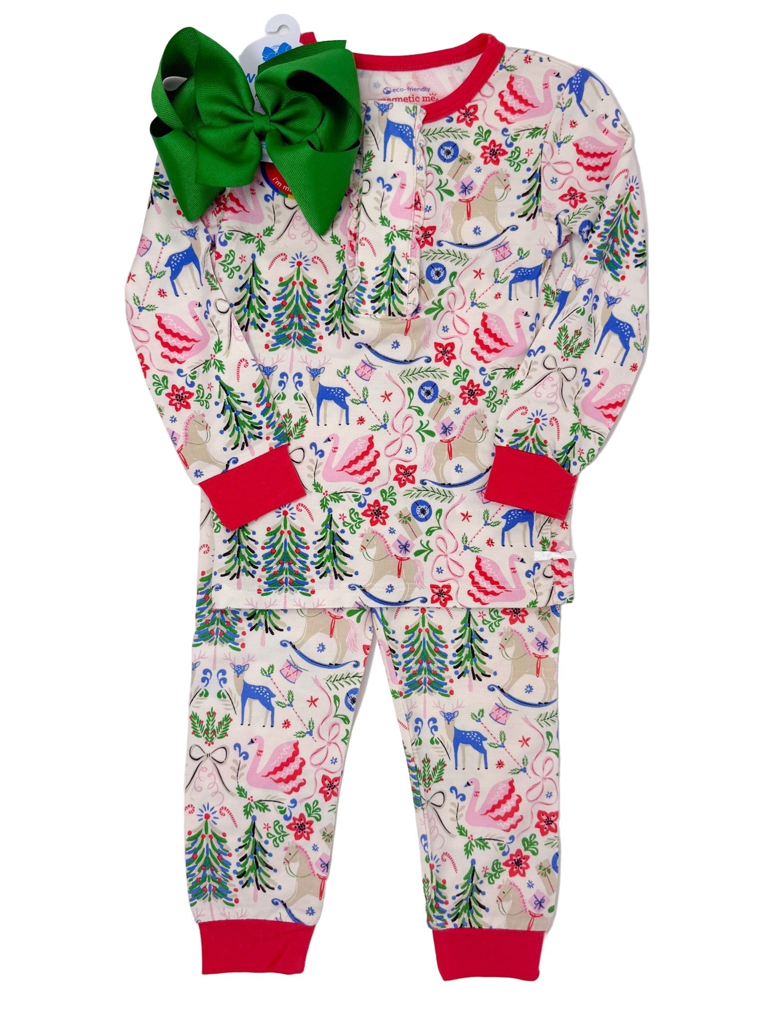 Sugar Plum Dreams Modal L/S Pajamas Kids Pajamas Magnetic Me