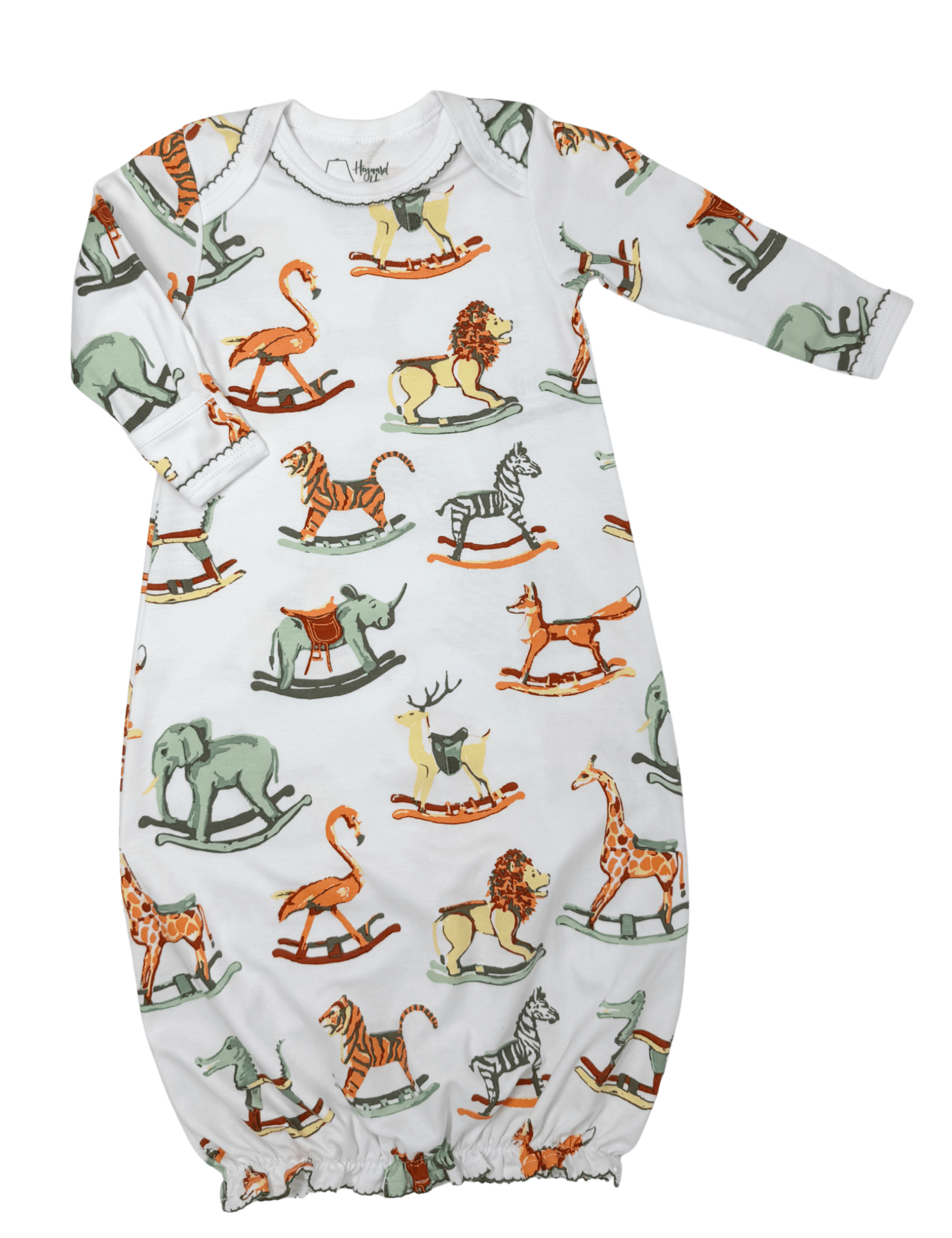 Swaying Safari Gown Baby Sleepwear Heyward House