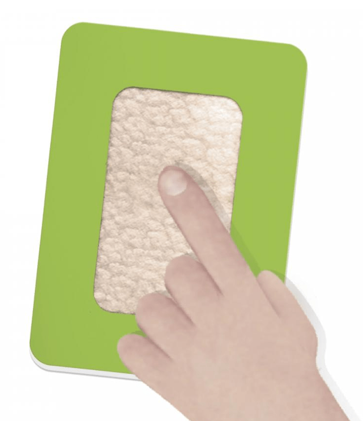 Tactile Montessori Flashcards Toys Headu