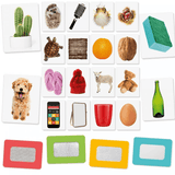 Tactile Montessori Flashcards Toys Headu
