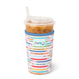 Teacher Life Iced Cup Coolie 22 oz Kitchen + Entertaining Swig