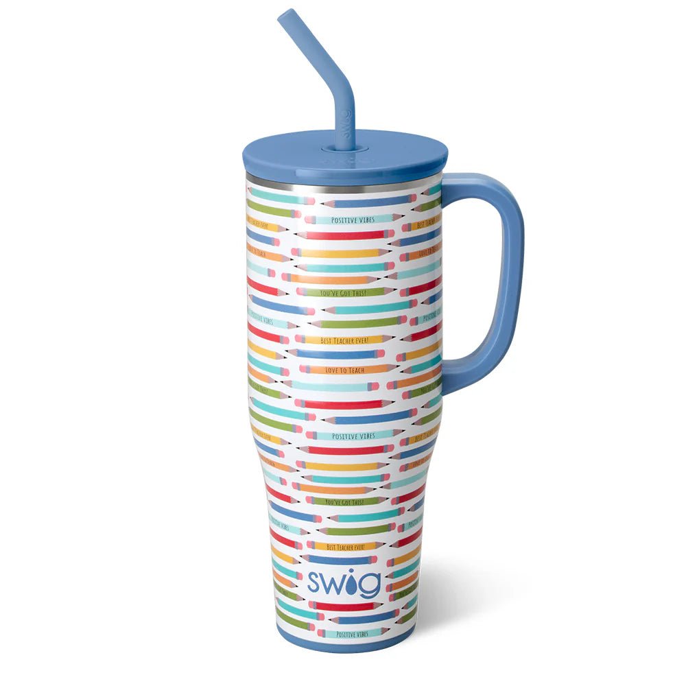 Teacher Life Mega Mug 40 oz Kitchen + Entertaining Swig