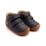 Team Pave - Navy/Tan Boys Shoes Old Soles