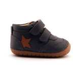 Team Pave - Navy/Tan Boys Shoes Old Soles