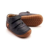 Team Pave - Navy/Tan Boys Shoes Old Soles