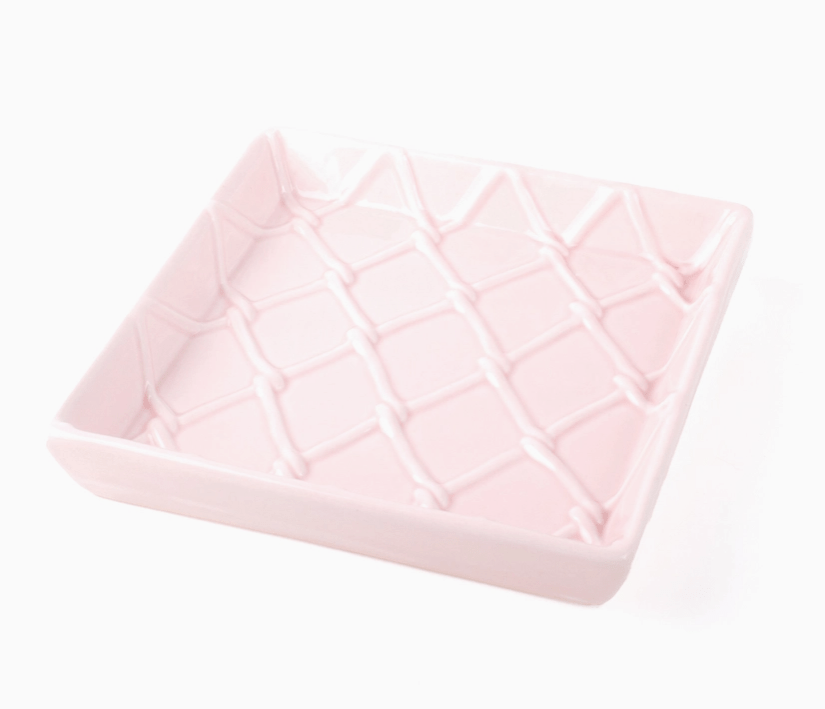 Textured Beverage Napkin Tray - Pink Home Decor 8 Oak Lane