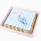 Textured Beverage Napkin Tray - Pink Home Decor 8 Oak Lane