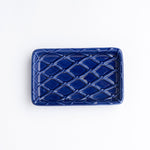 Textured Soap Dish - Navy Kitchen + Entertaining 8 Oak Lane