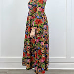 The Clover Dress - Midnight Petals - Sugar Babies Children's Boutique/Meg's Shoppe