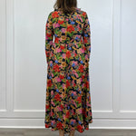 The Clover Dress - Midnight Petals - Sugar Babies Children's Boutique/Meg's Shoppe