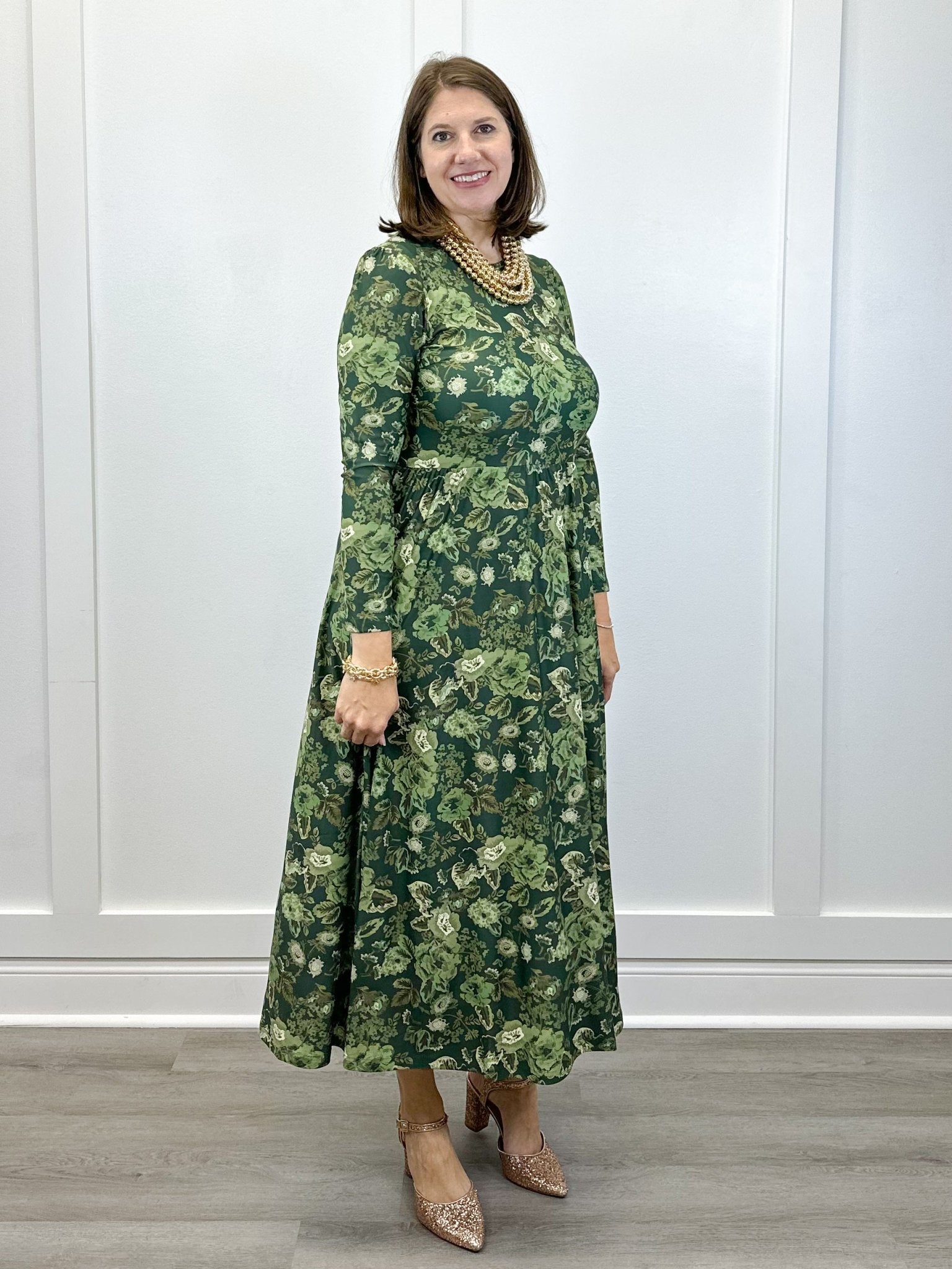 The Clover Dress - Rosemary Meadow - Sugar Babies Children's Boutique/Meg's Shoppe