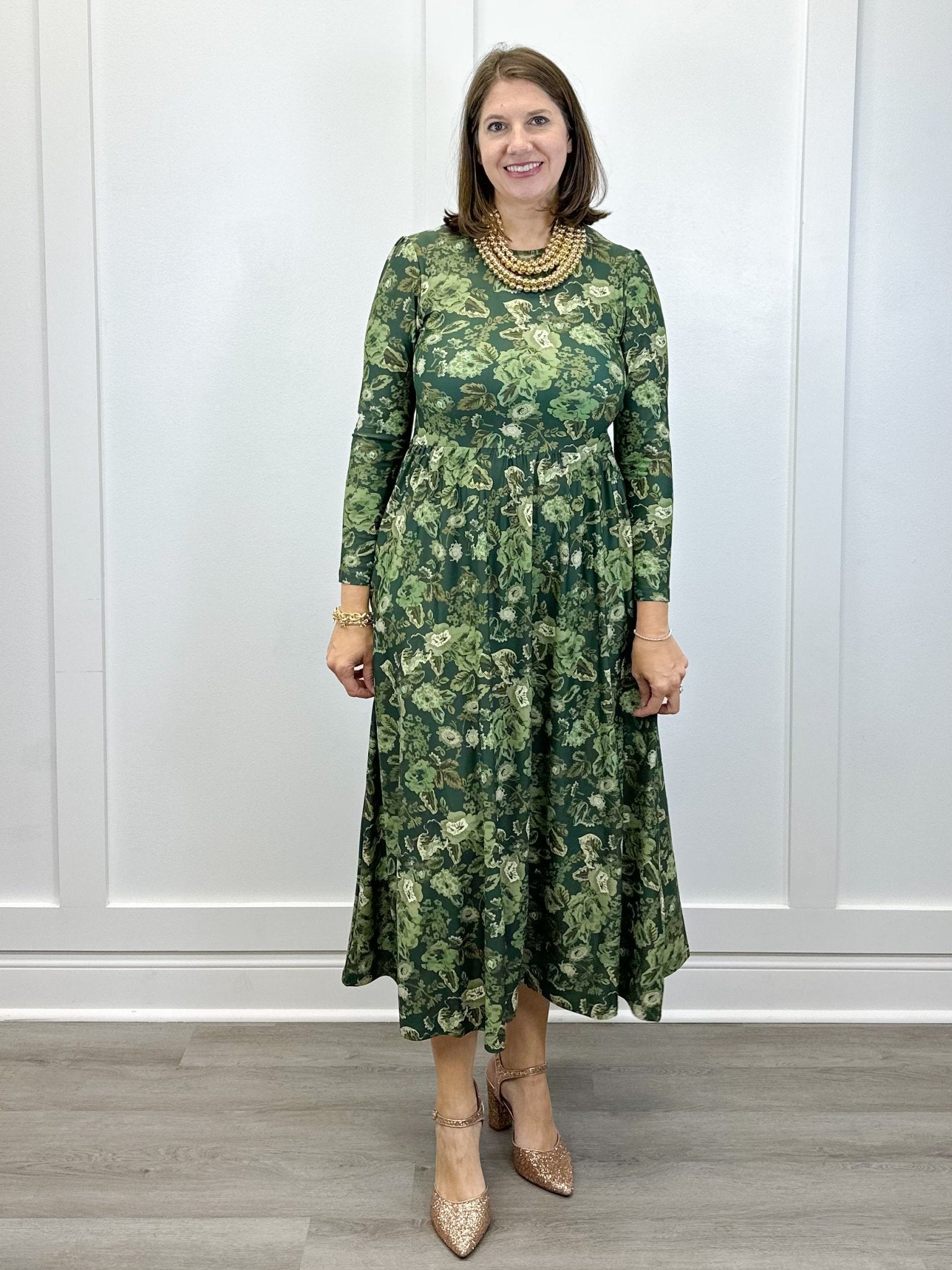 The Clover Dress - Rosemary Meadow - Sugar Babies Children's Boutique/Meg's Shoppe