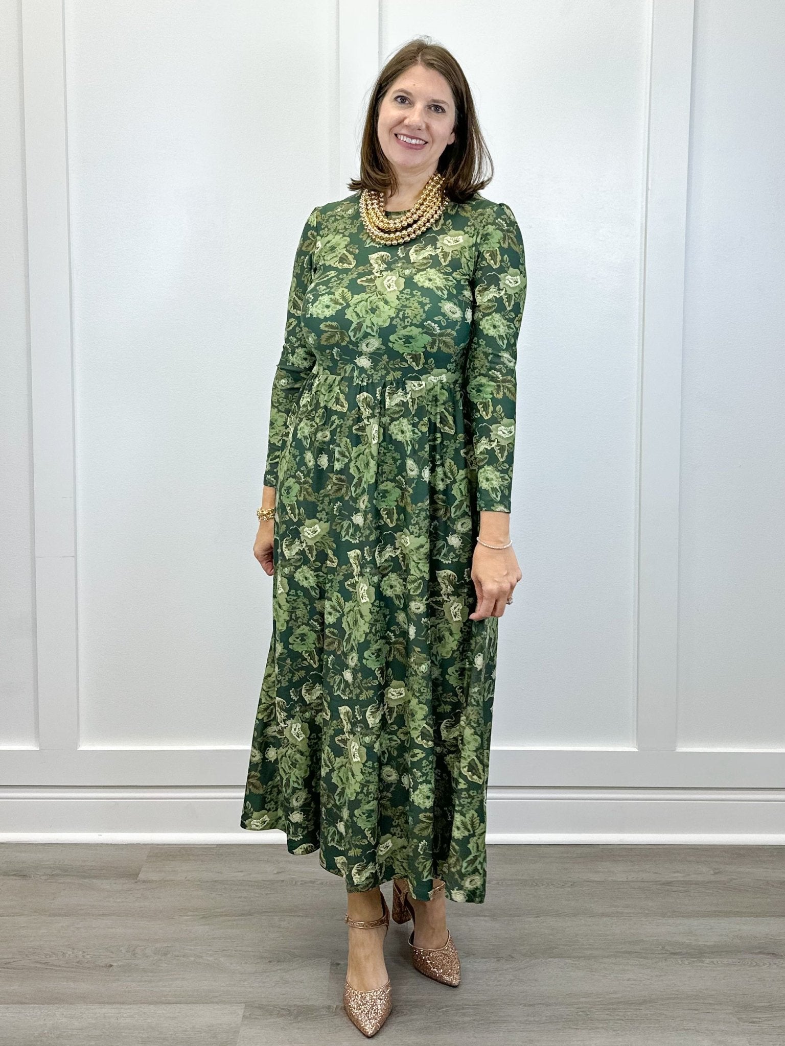The Clover Dress - Rosemary Meadow - Sugar Babies Children's Boutique/Meg's Shoppe