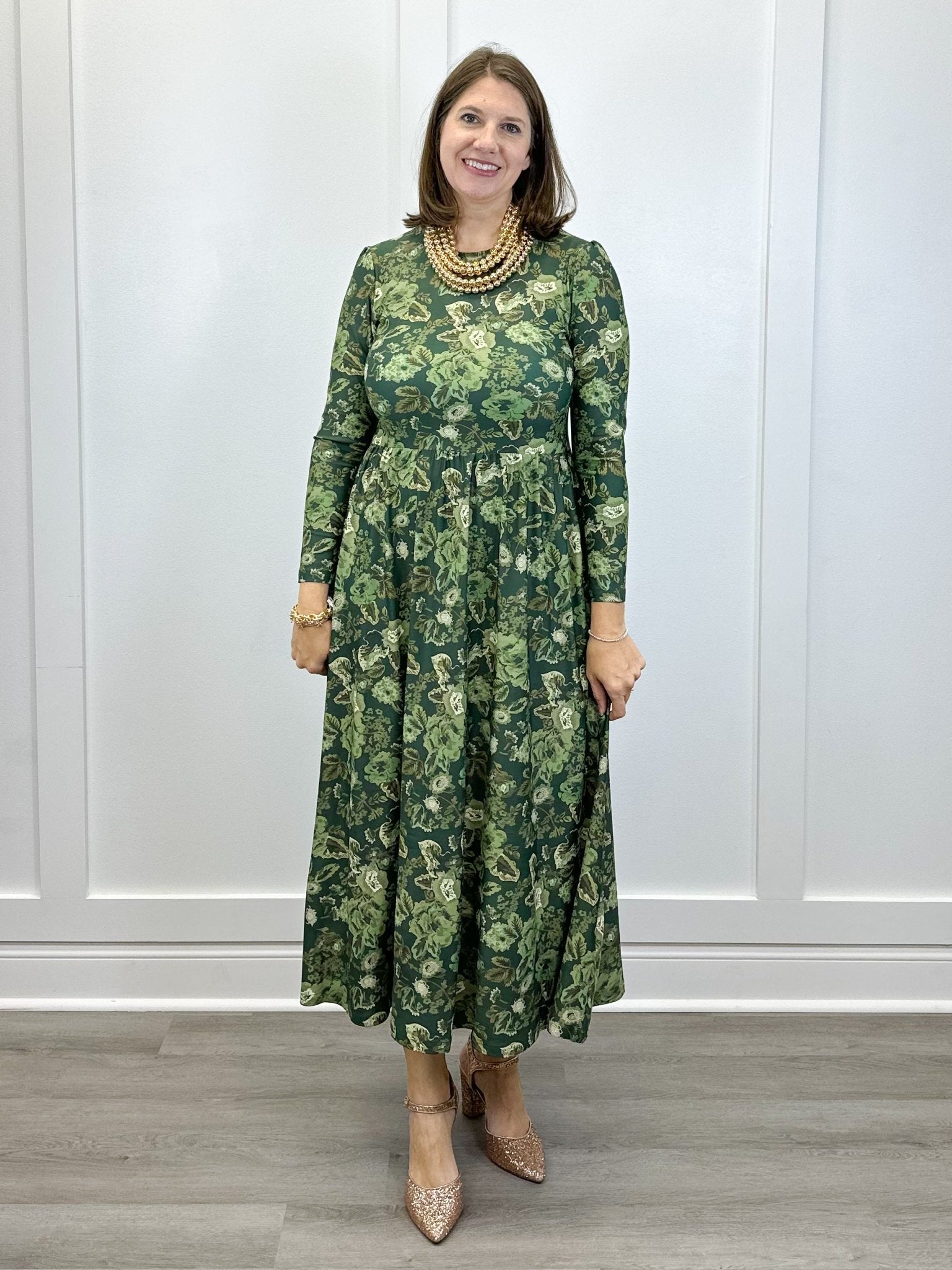 The Clover Dress - Rosemary Meadow - Sugar Babies Children's Boutique/Meg's Shoppe