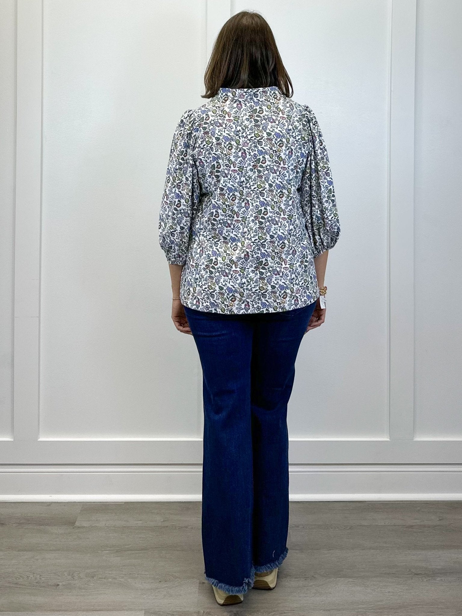 The Eliza Top - Little Flowers Tops Smith & Quinn