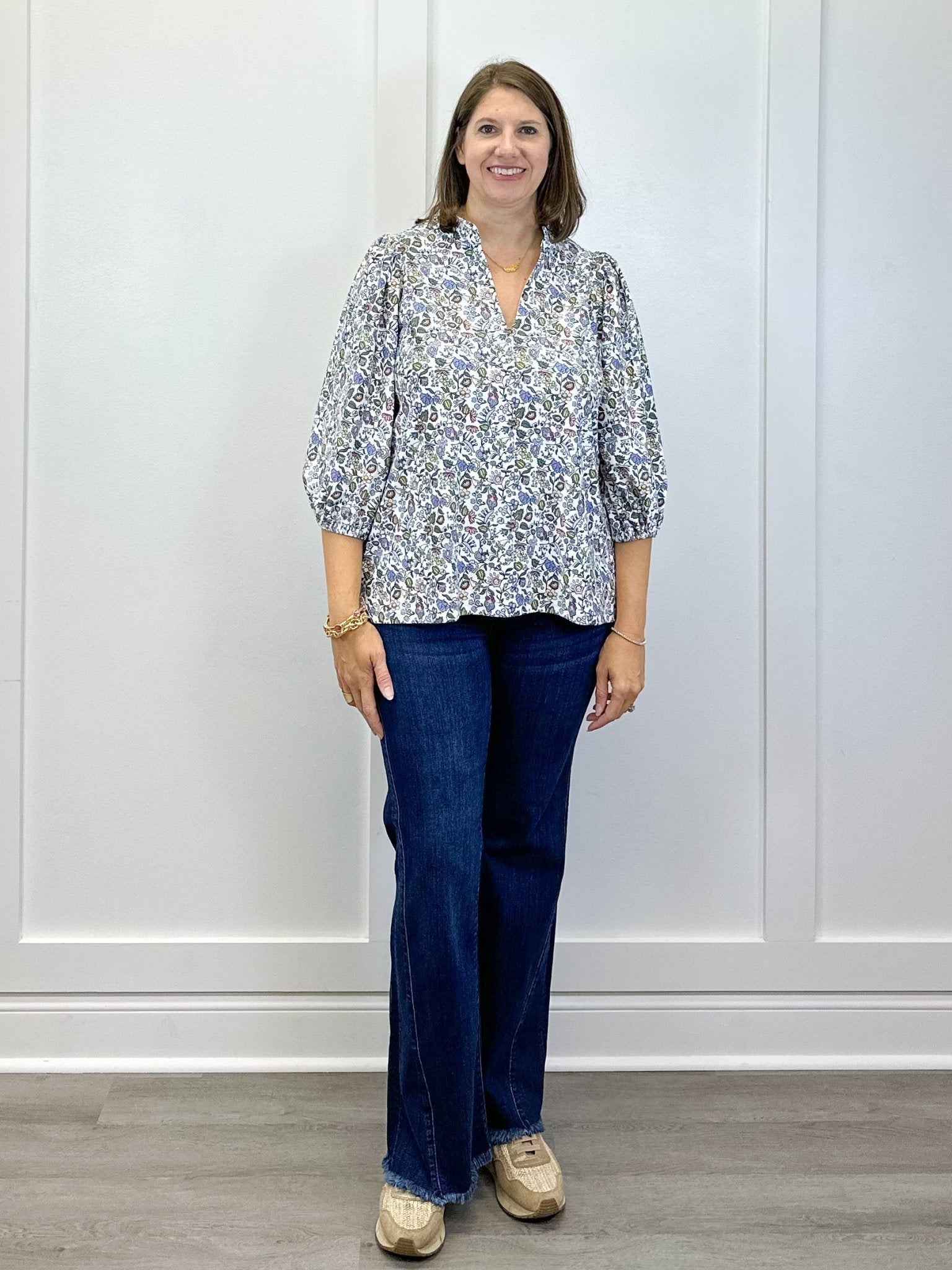 The Eliza Top - Little Flowers Tops Smith & Quinn