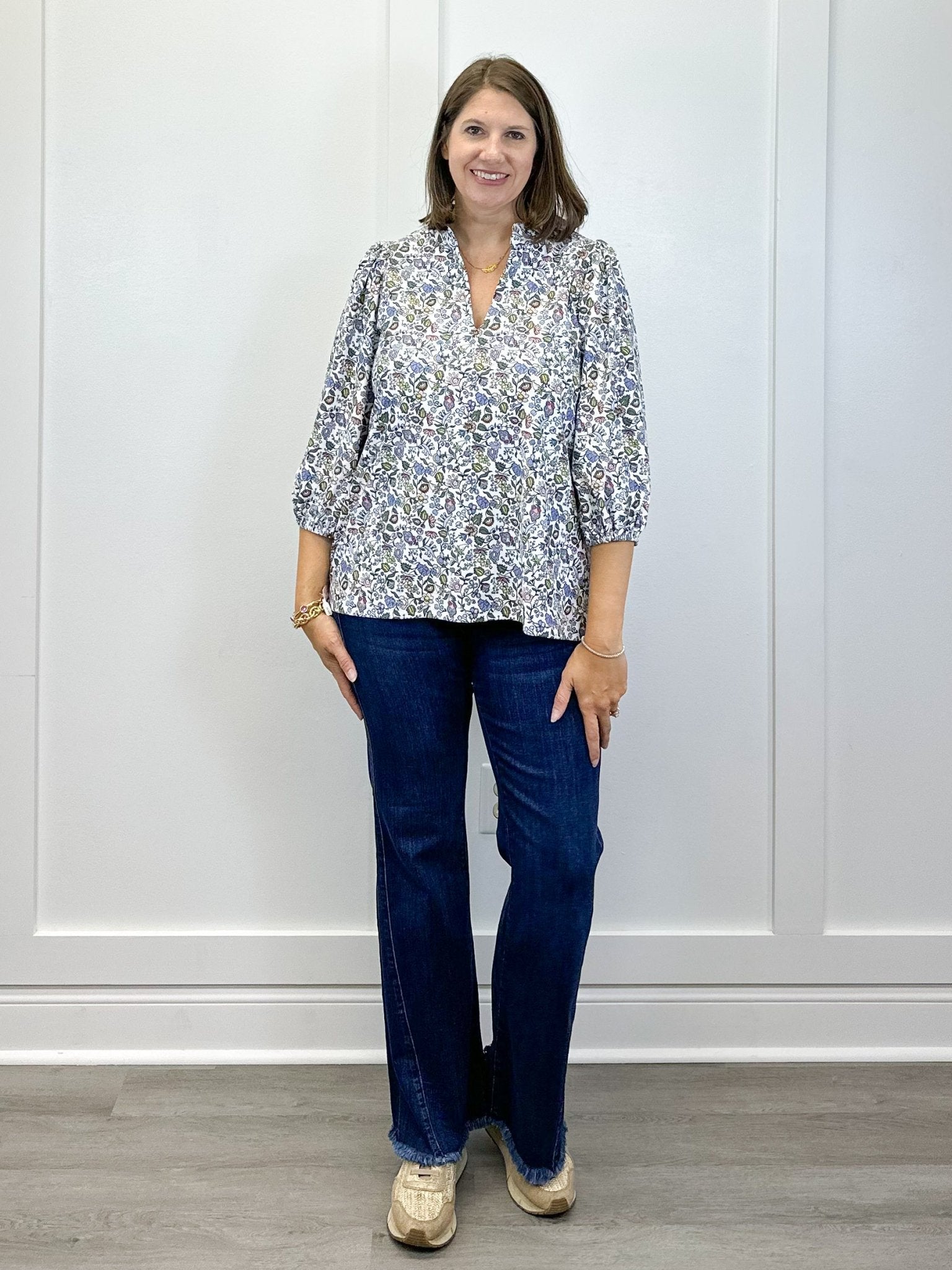 The Eliza Top - Little Flowers Tops Smith & Quinn