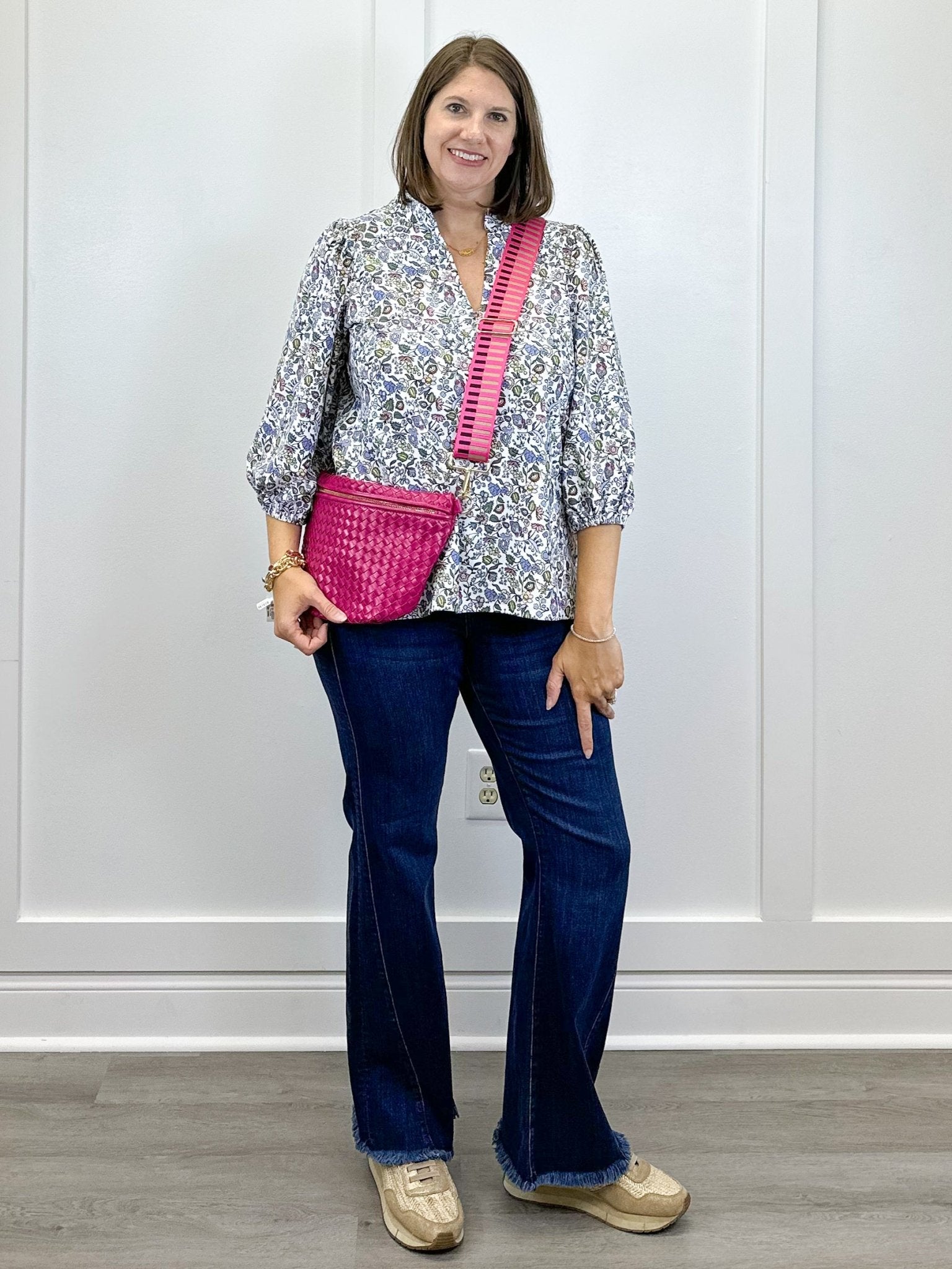 The Eliza Top - Little Flowers Tops Smith & Quinn
