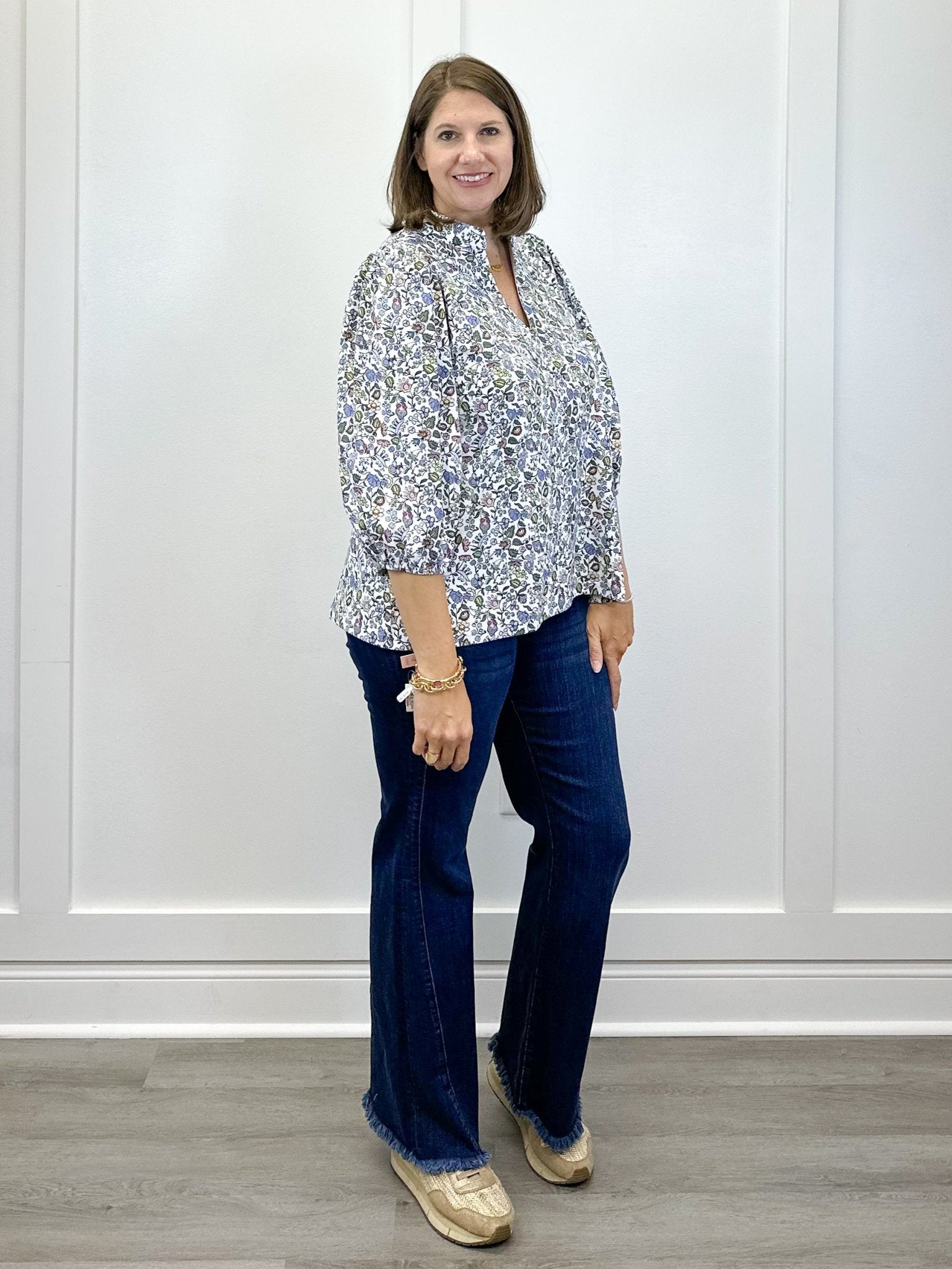 The Eliza Top - Little Flowers Tops Smith & Quinn