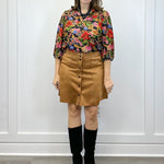 The Eliza Top - Midnight Petals - Sugar Babies Children's Boutique/Meg's Shoppe