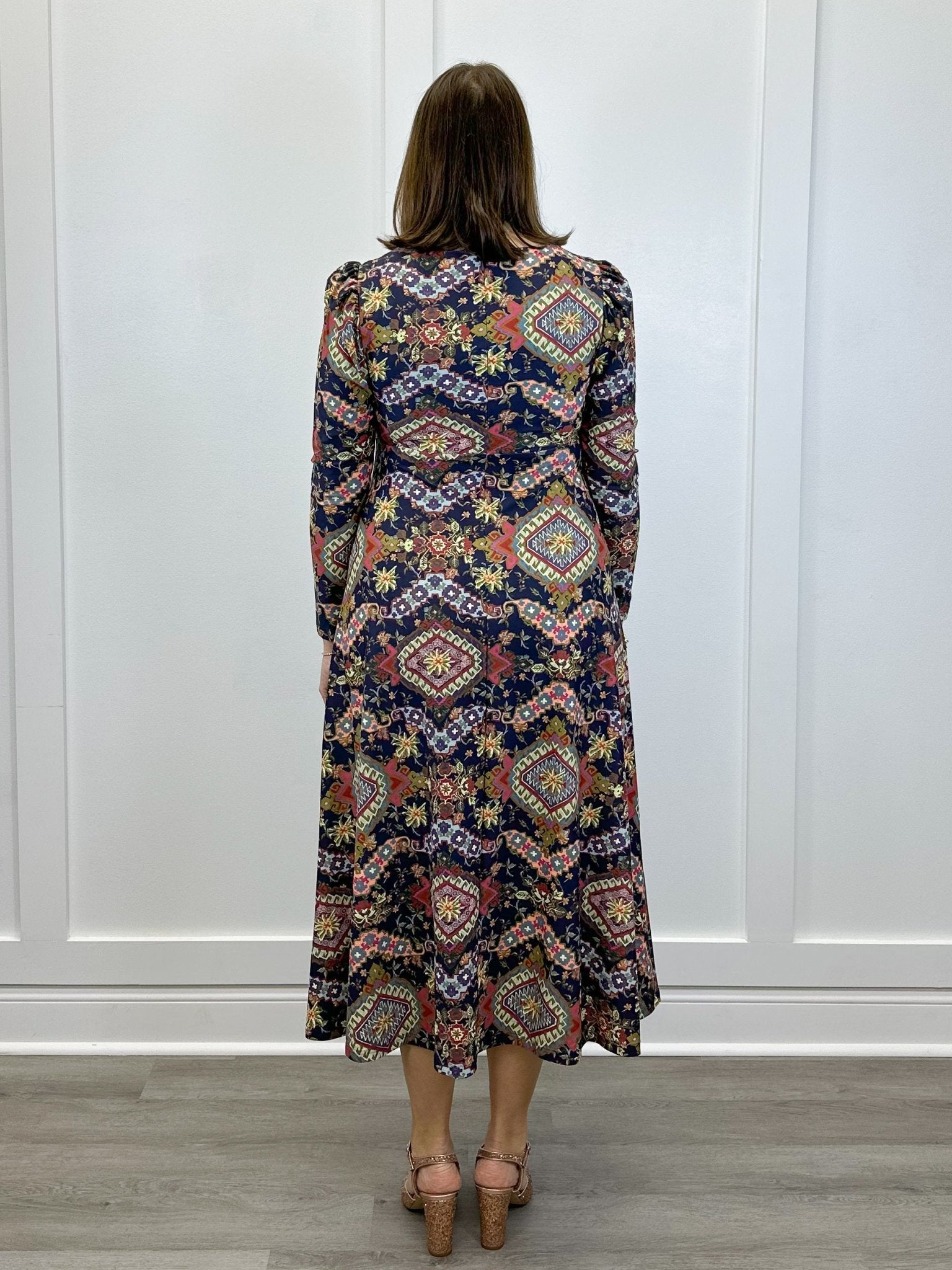 The Isadore Dress - Autumn Tapestry - Sugar Babies Children's Boutique/Meg's Shoppe