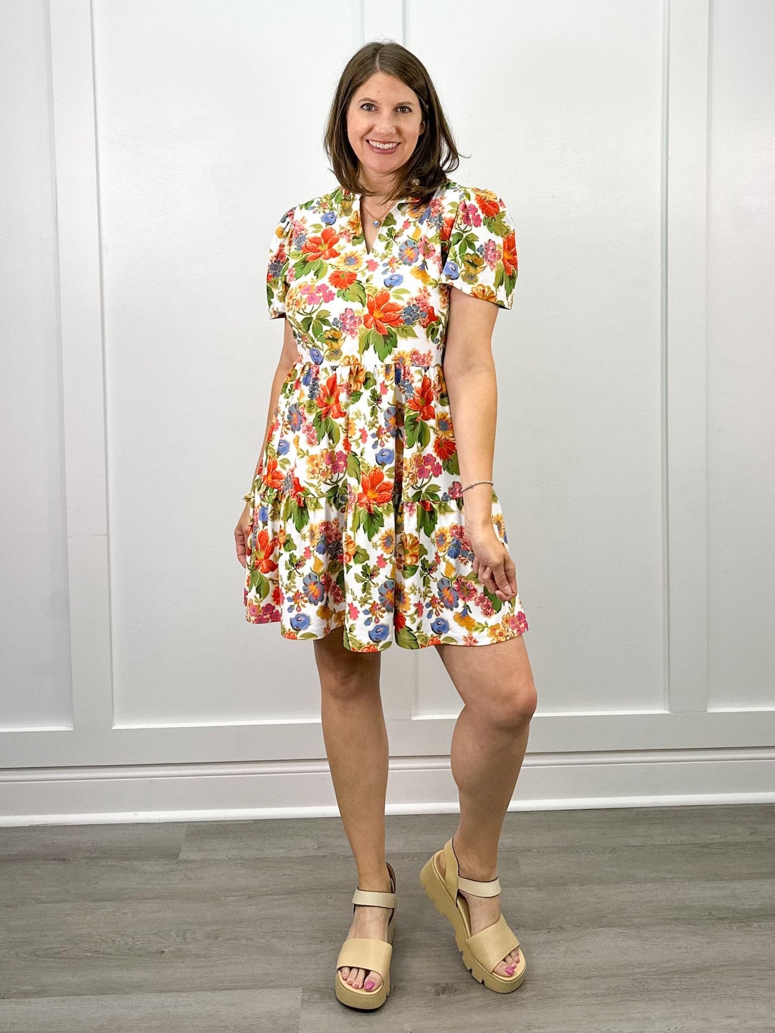 The Navy Dress - Evetide Garden Short Dresses Smith & Quinn
