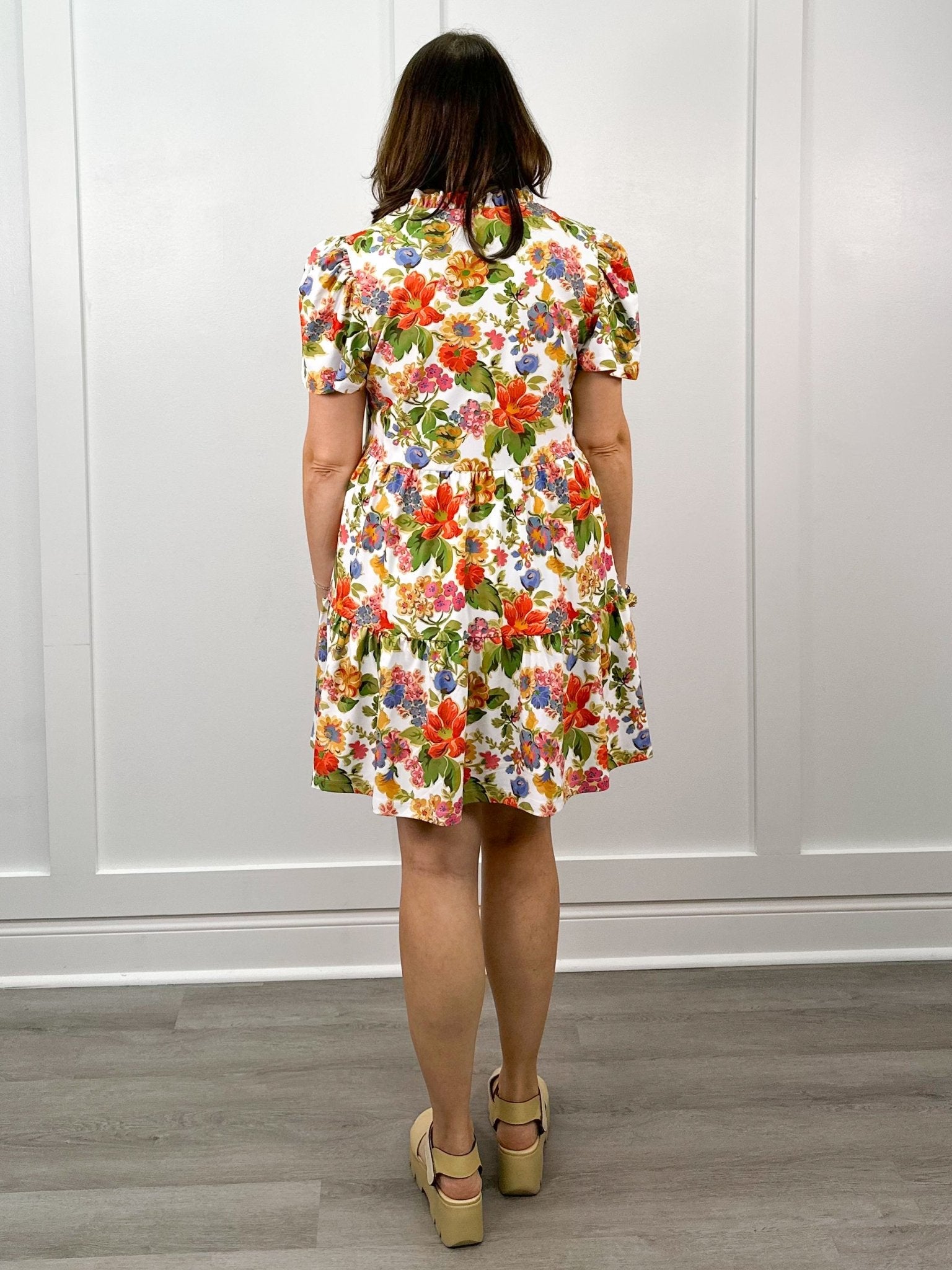 The Navy Dress - Evetide Garden Short Dresses Smith & Quinn