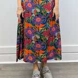 Tiffany Skirt - Autumn Floral Skirts Briton Court