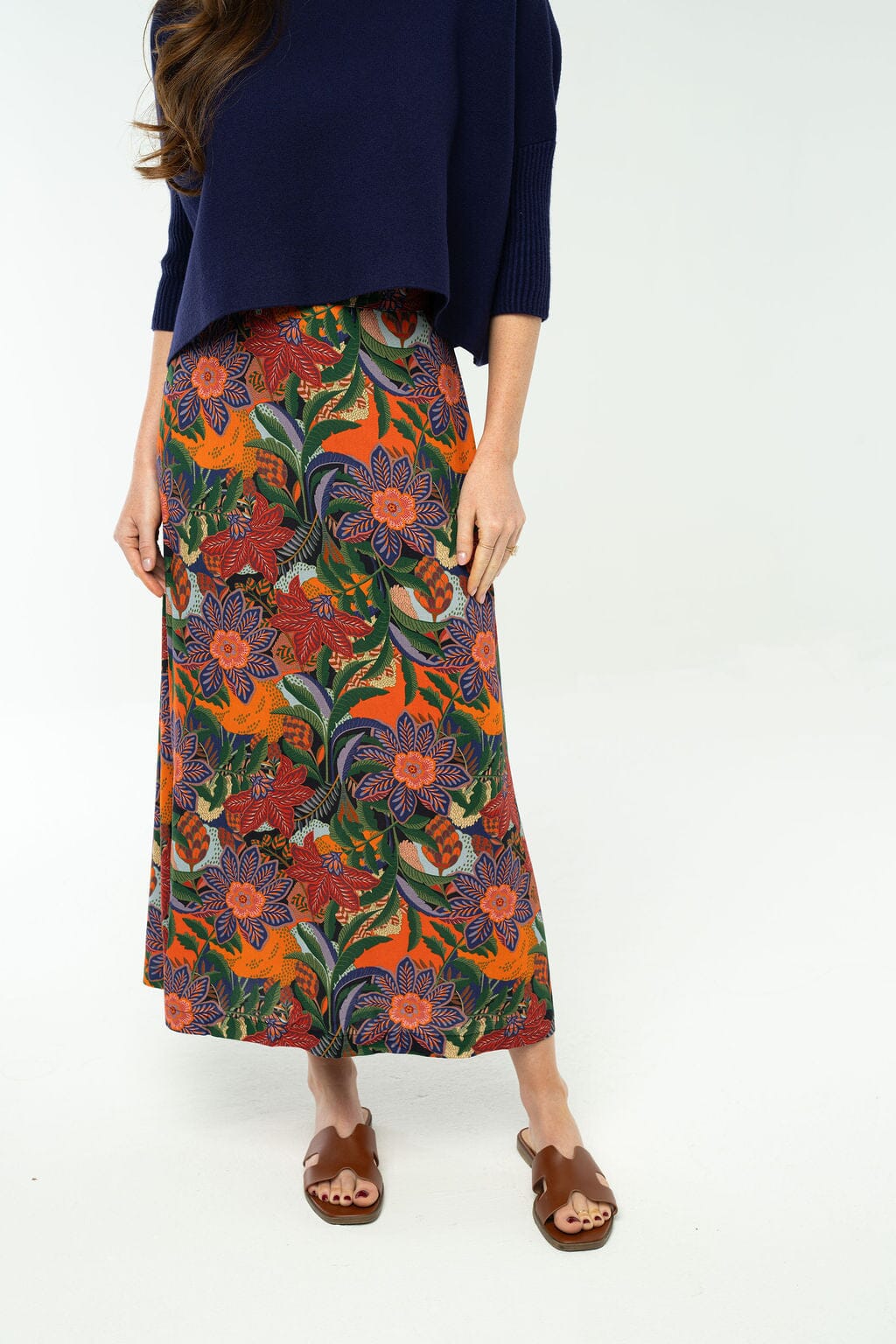 Tiffany Skirt - Autumn Floral Skirts Briton Court