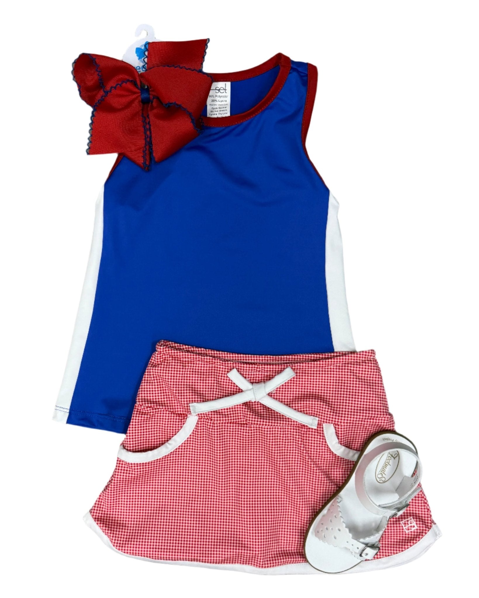Nicole Tank - Resort Royal Girls Tops + Tees Set Athleisure