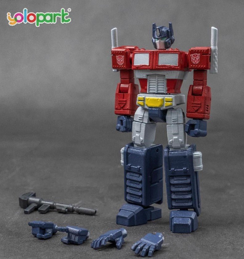 Transformers AMK Miniseries - Optimus Prime Toys Yolo Park USA