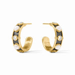 Tribeca Hoop - Pearl - Small Earrings Julie Vos