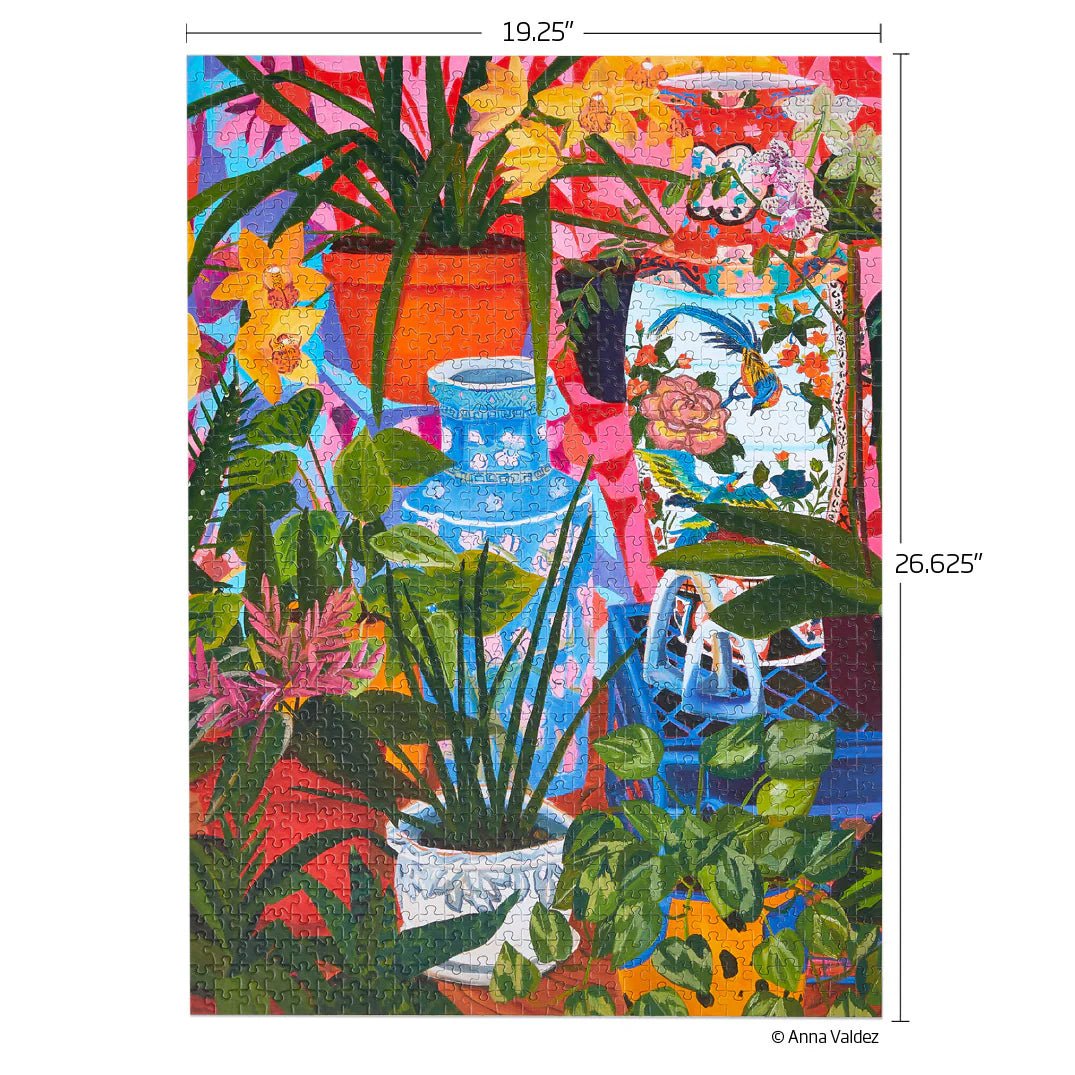 Tropical Vases 1000 Piece Puzzle Misc Accessories Werkshoppe