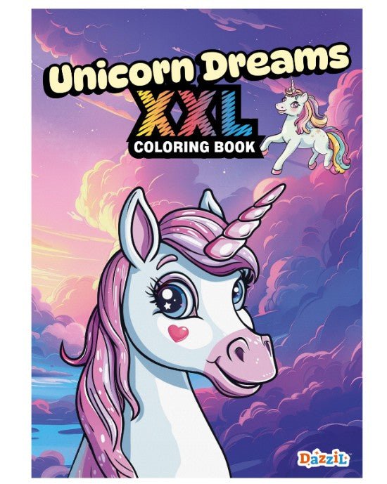 Unicorn Dreams XXL Coloring Book Kids Misc Accessories Nova Toys