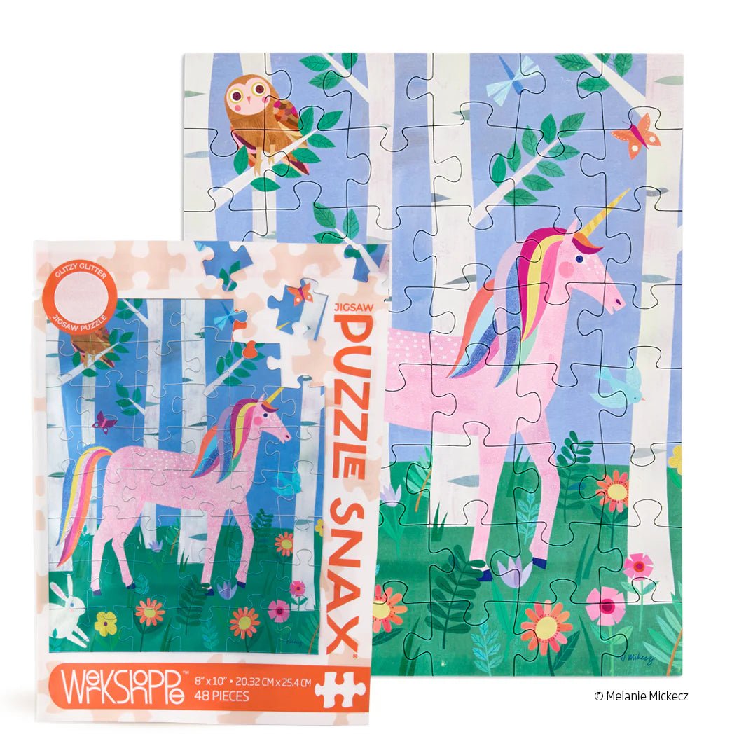 Unicorn Forest 48 Puzzle Snax Toys Werkshoppe