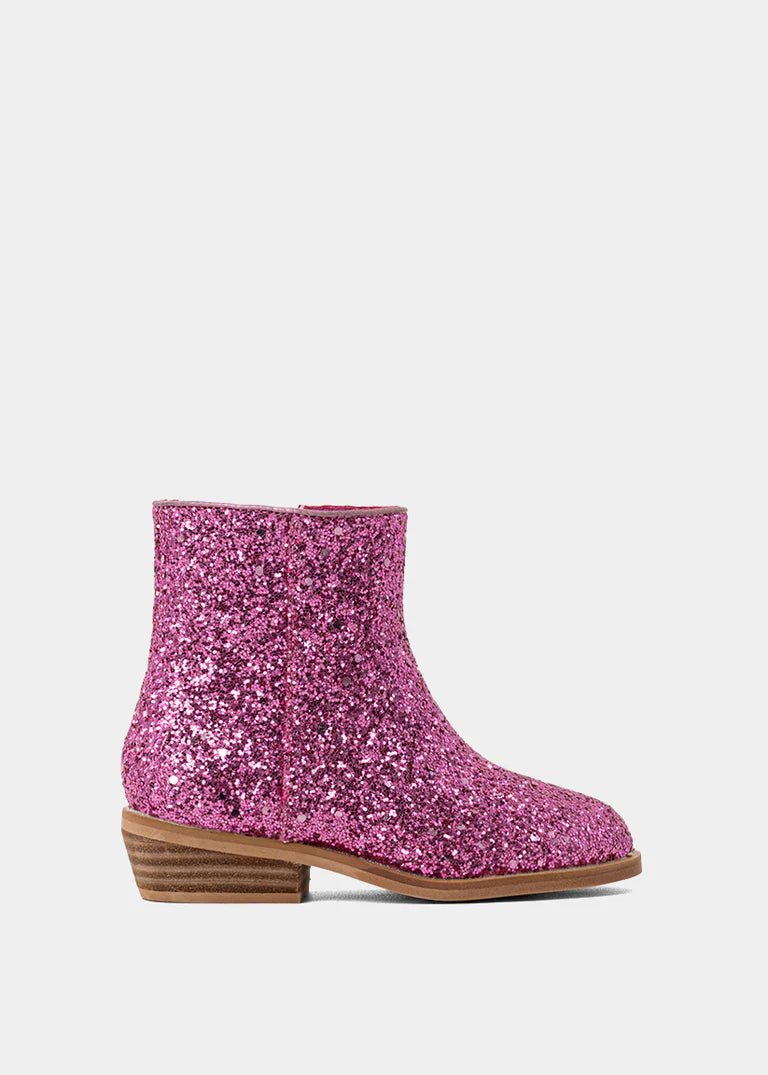 Vanilla Mini- Pink Glitter Girls Shoes Shu Shop