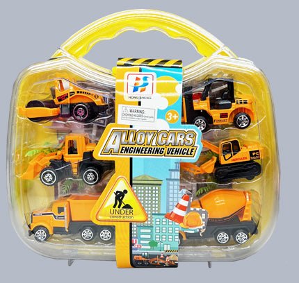 Vehicle Alloy Construction Multi Pack - Sugar Babies Children's Boutique/Meg's Shoppe