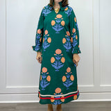 Verdant Garden Dress - Hunter Green Long Dresses Jodifl