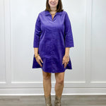 Victoria Cord Dress - Lilac Short Dresses Duffield Lane