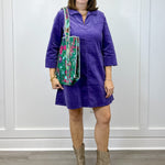 Victoria Cord Dress - Lilac Short Dresses Duffield Lane