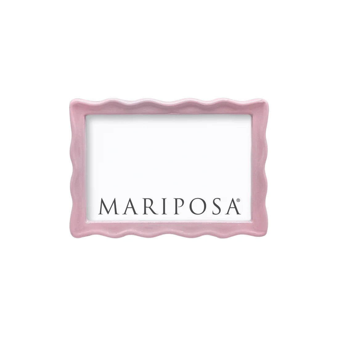 Wavy Pink 4x6 Frame Home Decor Mariposa