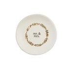 Wedding Ring Dishes - Assorted Home Decor Mudpie Mr & Mrs