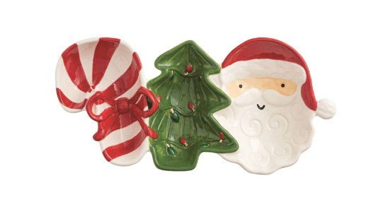Whimsy Christmas Triple Server Home Decor Mudpie