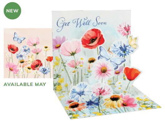 Wildflower Meadow Greeting Card Paper Goods Up With Paper